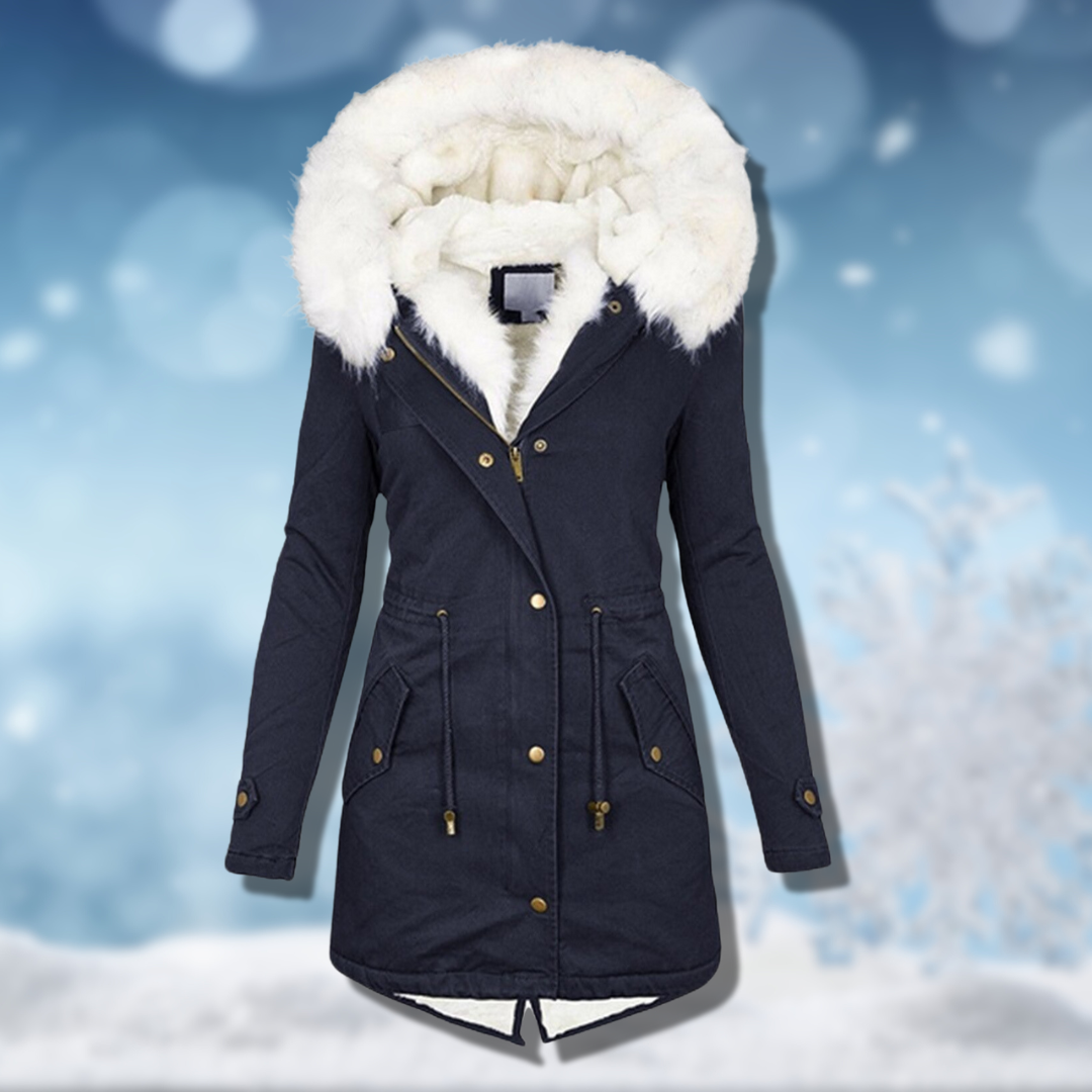 Winter Damenjacke Warm Gefüttert