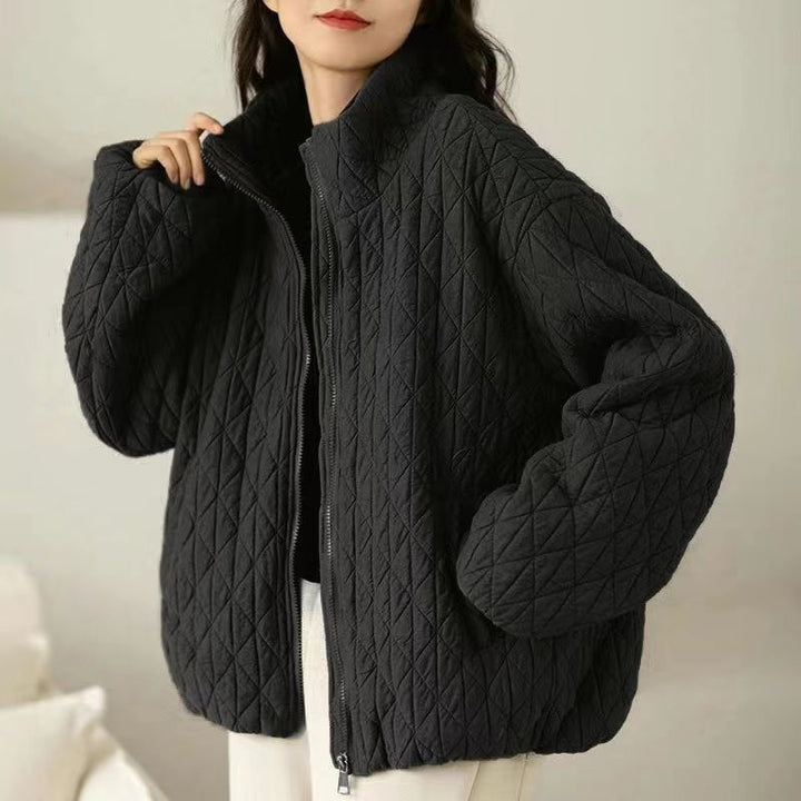 Herren Stehkragenjacke Mit Taschen