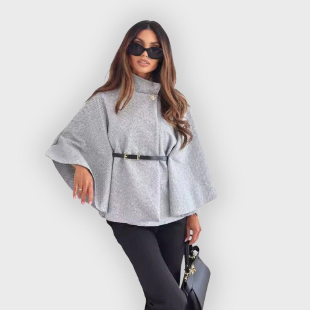 Stilvolle Schmetterlingsjacke Damen Gürtel