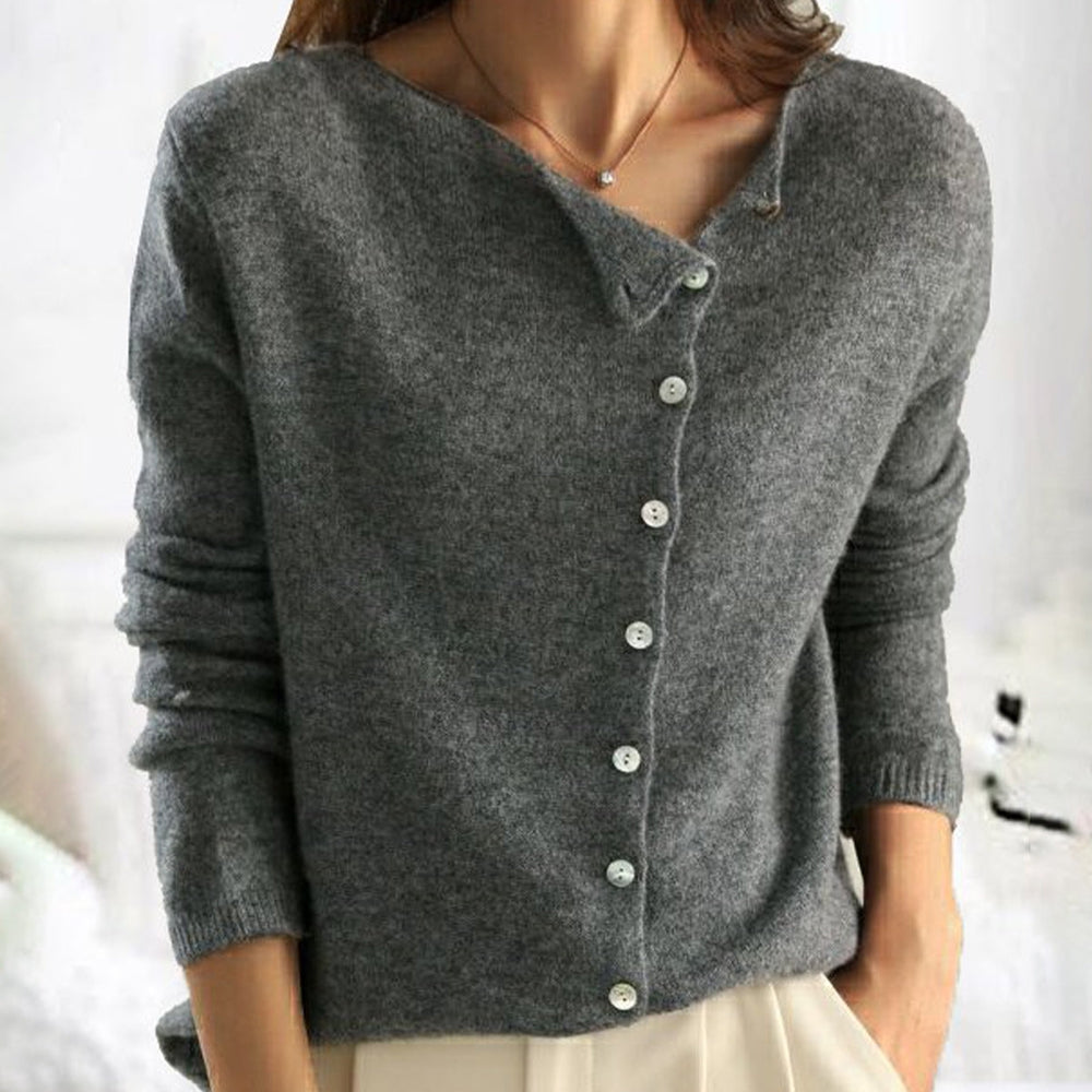 Damenschal Kaschmir Cardigan Herbst Modell