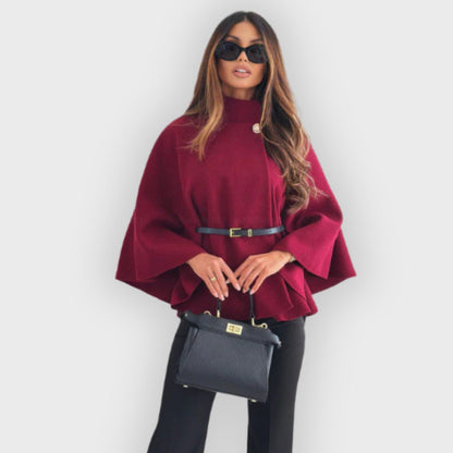 Stilvolle Schmetterlingsjacke Damen Gürtel