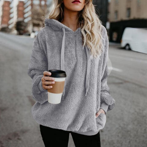 Kapuzenpullover Bequem Warm Gemütlich