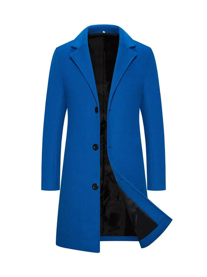 Herren Trenchcoat Elegant Lang
