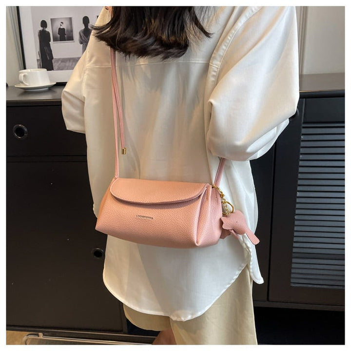 Elegante Retro-Handtasche aus Leder Design