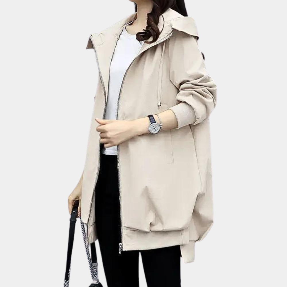 Herbstjacke Damen Modern Lang