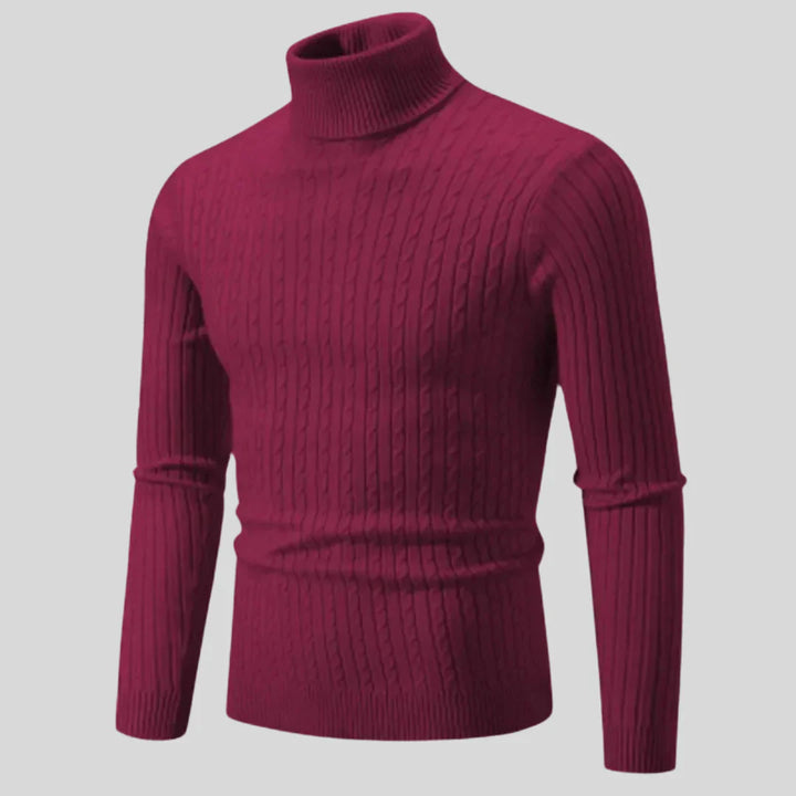 Stylischer Herren Rollkragenpullover Modern