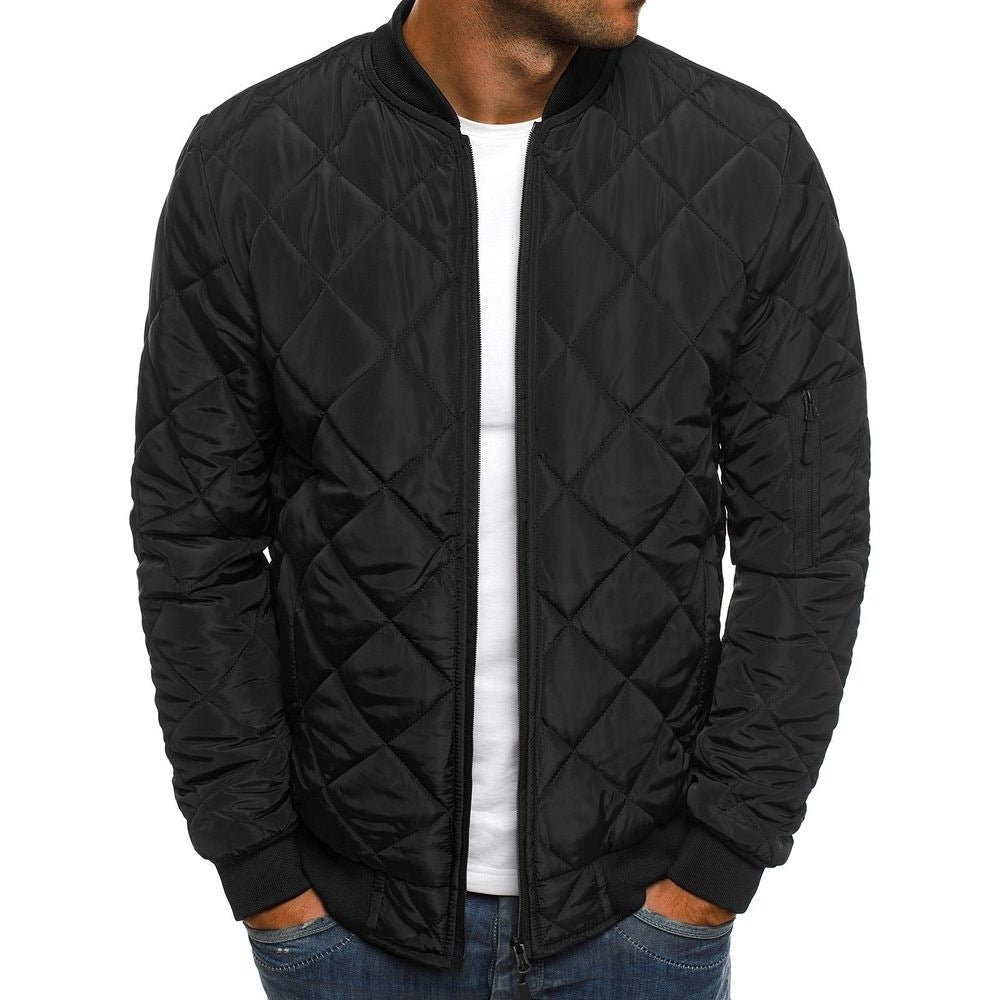 Leichte Herren Bomberjacke Baumwolle Modern
