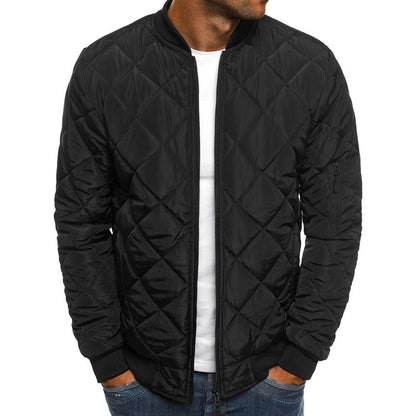 Leichte Herren Bomberjacke Baumwolle Modern