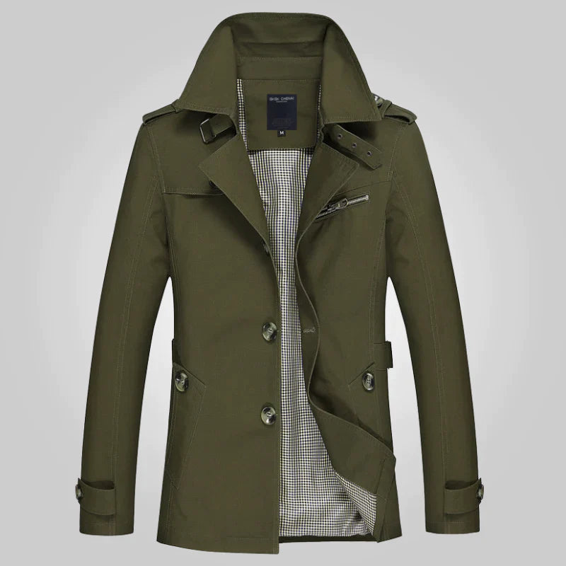 Klassische Damenmantel Elegant Trenchcoat