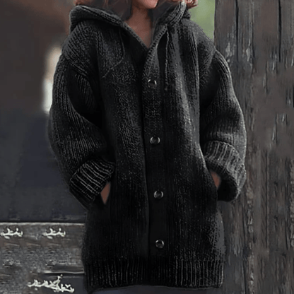 Damen Strickjacke Weich und Warm