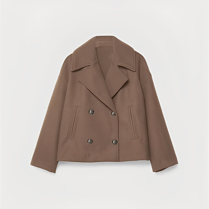 Bequeme Kurzjacke Damen Freizeit Style
