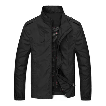 Herren Jacke Reißverschluss Praktisch Alltag