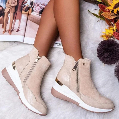 Retro Stiefel Damen Vintage Style