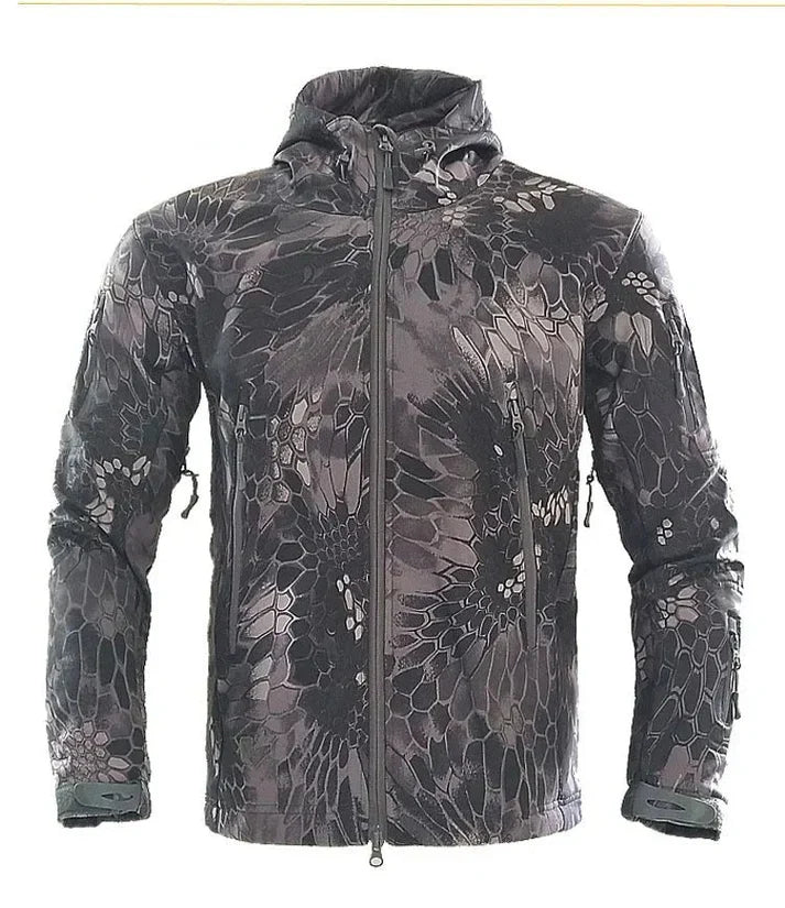Warme Winterjacke Mit Kapuze Wasserdicht