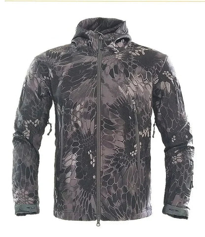 Warme Winterjacke Mit Kapuze Wasserdicht