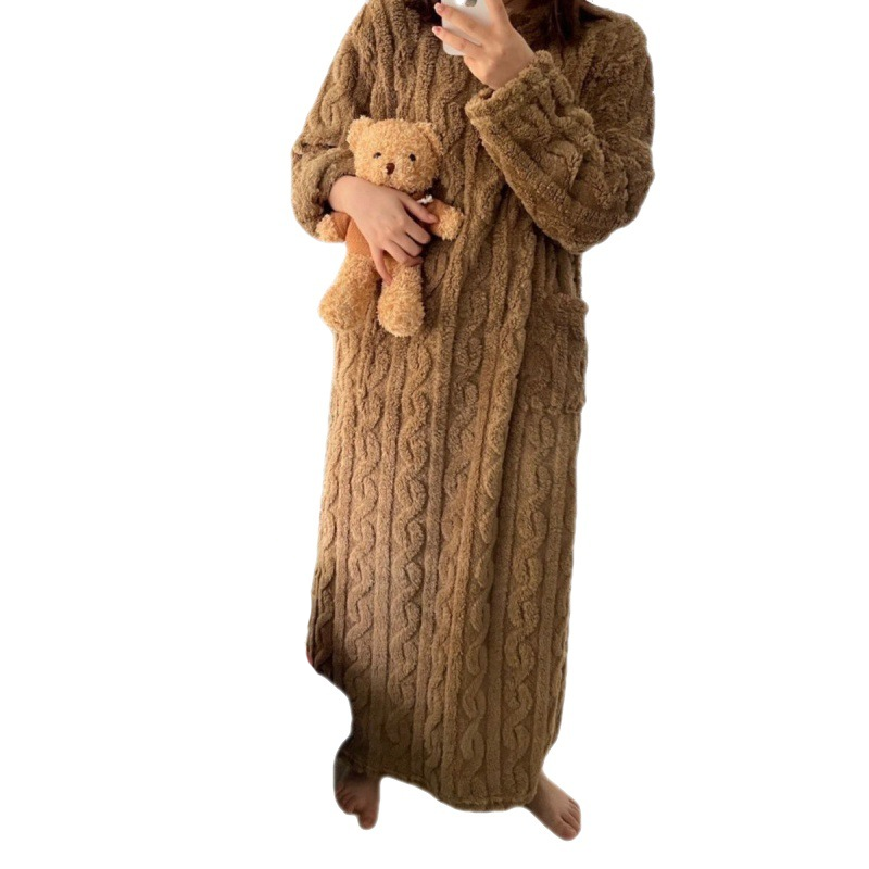 Weiche Winter-Kleidung Samt-Warm