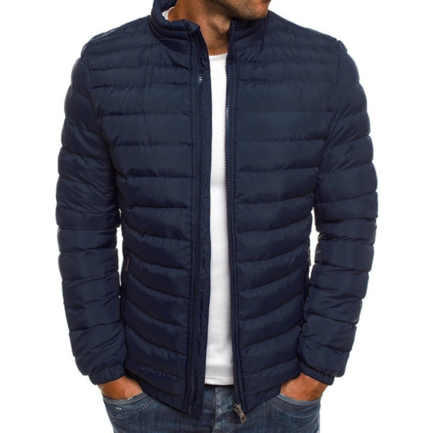 Stylische Daunenjacke Luxus Qualität