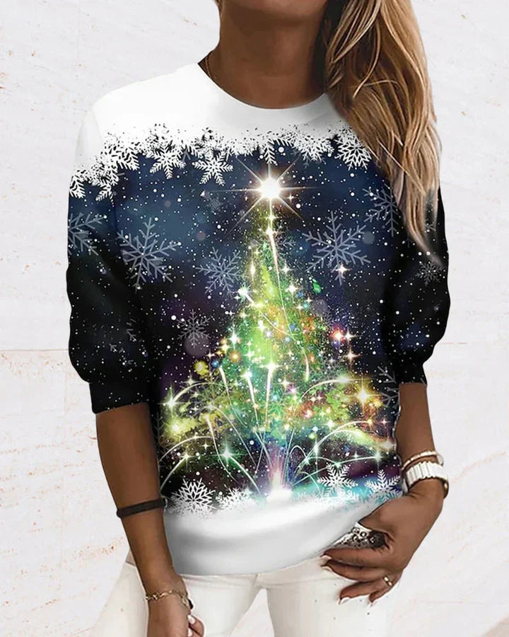 Pferd Pullover Weihnachten Warm
