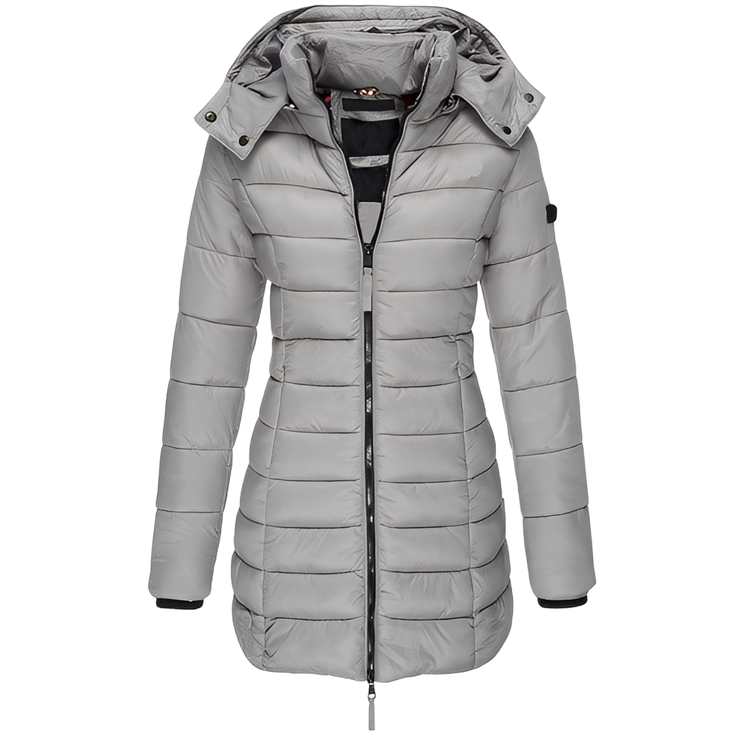 Eleganter Damenmantel Warm Gepolstert