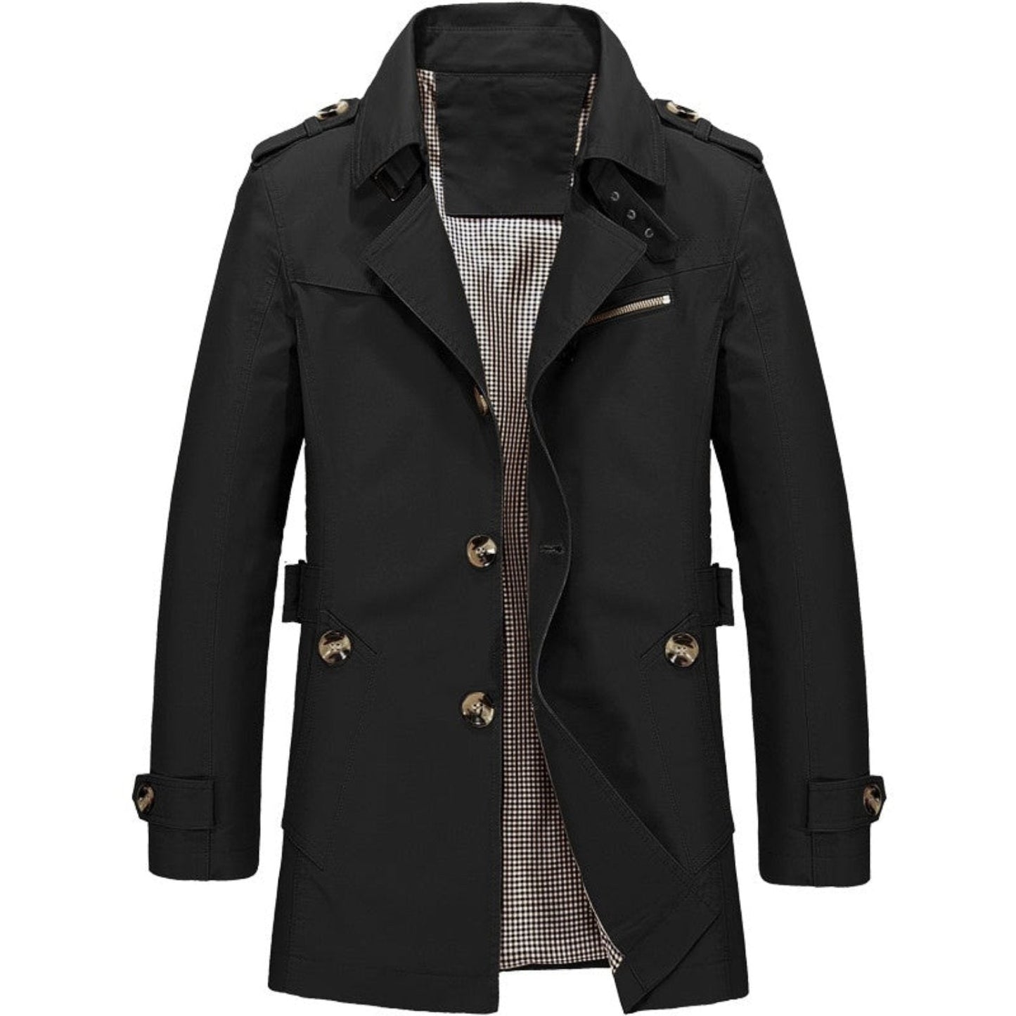 Stilvoller Herren Trenchcoat Klassisch