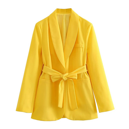Modisches Hausanzug Set Blazer und Hose Mehrfarbig
