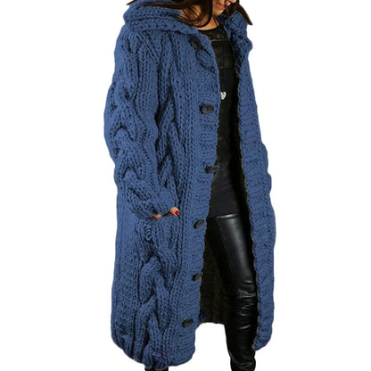 Monika - 2024 Damen Strickjacke Warm