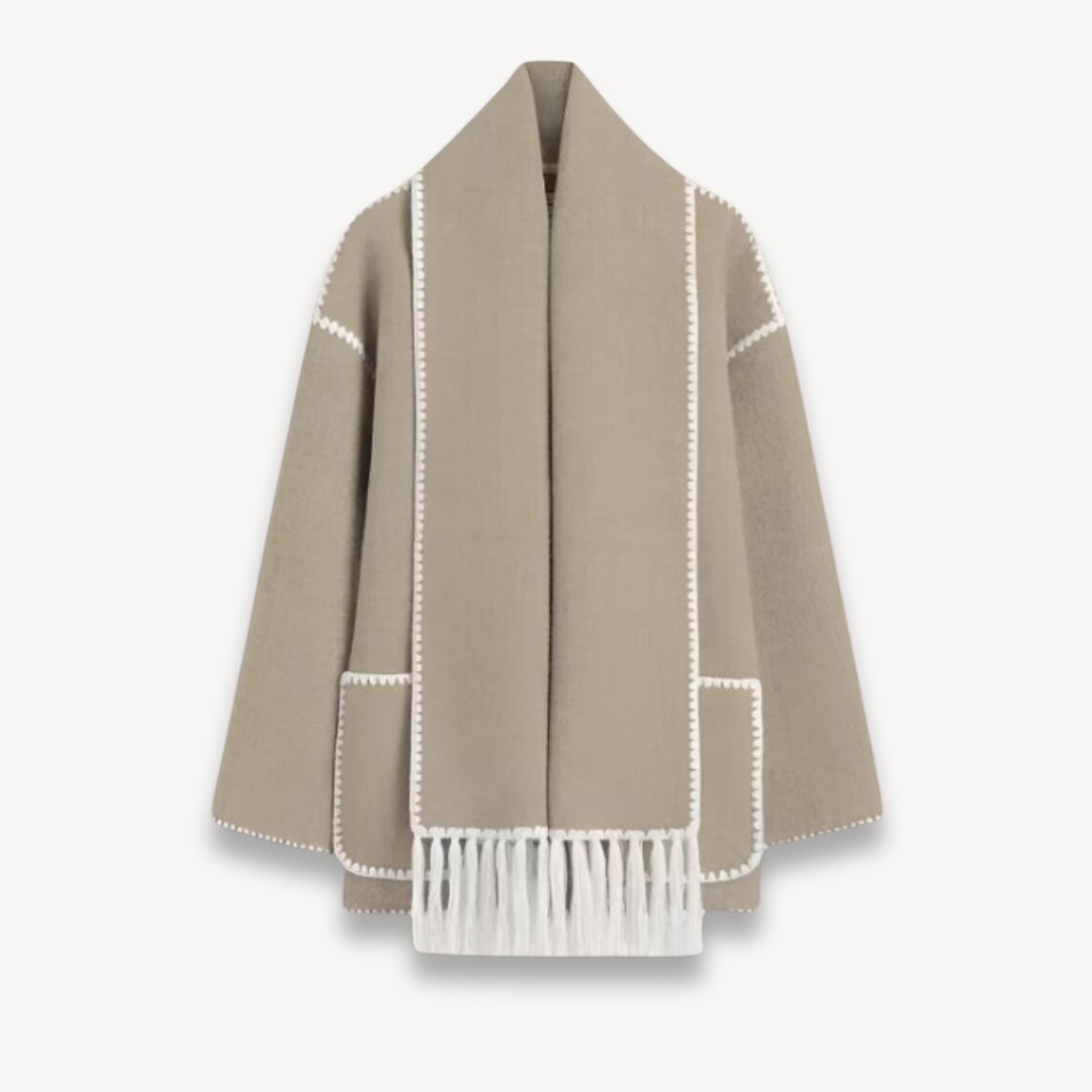 Damen Übergrößen Cape Mantel