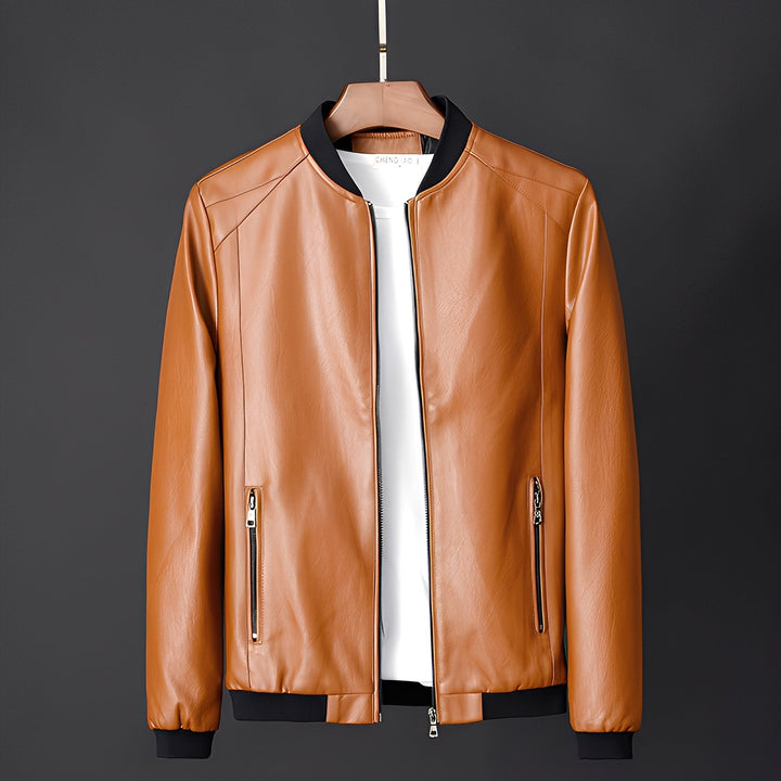 Maßgeschneiderte Lederjacke Herren Biker Style