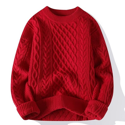 Weiche Strickpullover für Damen Langarm Rundhals Bequem