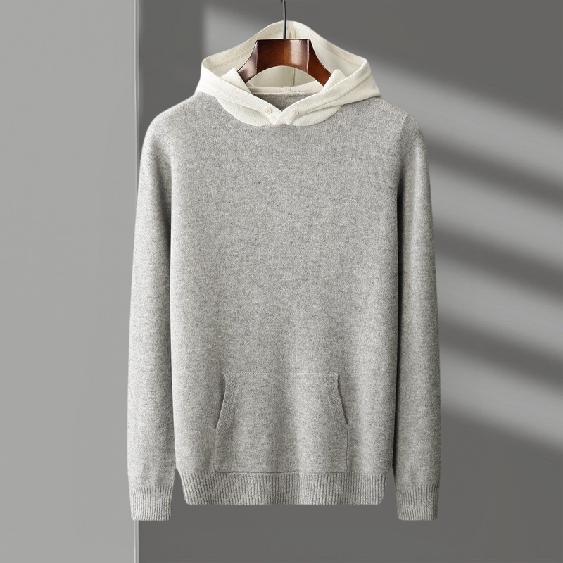 Warmes Merino Hoodie Damen Herren