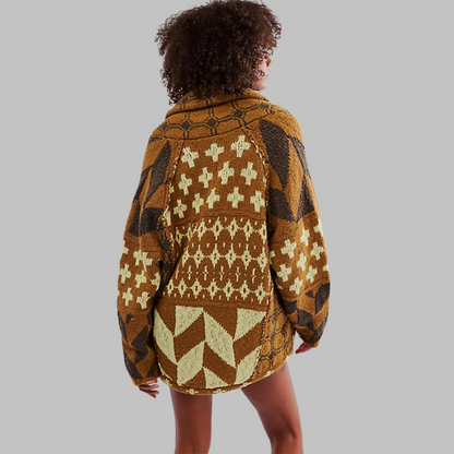 Stylische Strickjacke Damen Elegante