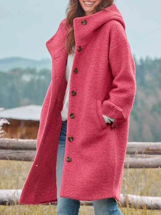 Gemütlicher Wintermantel Elegant - IdealeKleiden