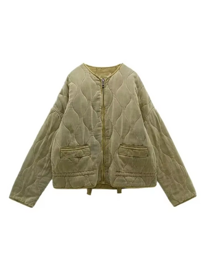 Stilvolle Damenjacke aus Baumwolle