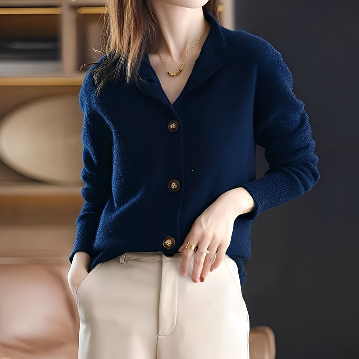 Damenschal Cardigan Elegantes Strickdesign
