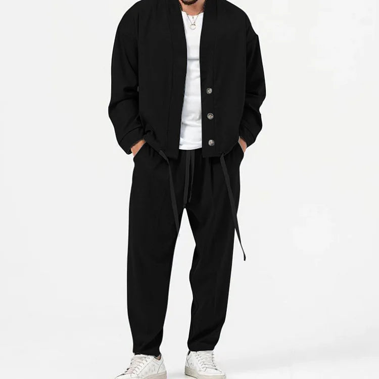 Herren Anzug Set Blazer Hose Elegant