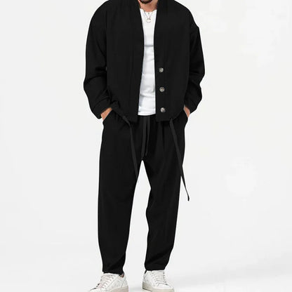 Herren Anzug Set Blazer Hose Elegant