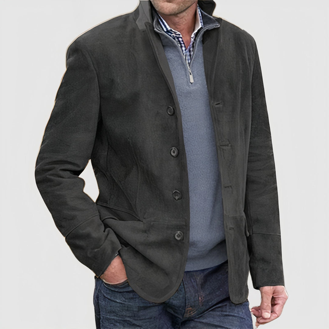 Herren Lederjacke Vintage Look