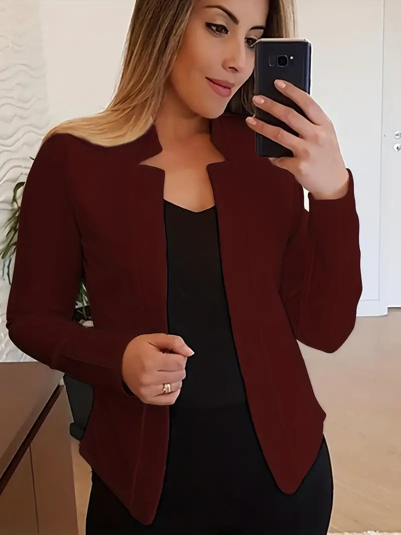 Stilvoller Damenblazer Frühjahr Trendy