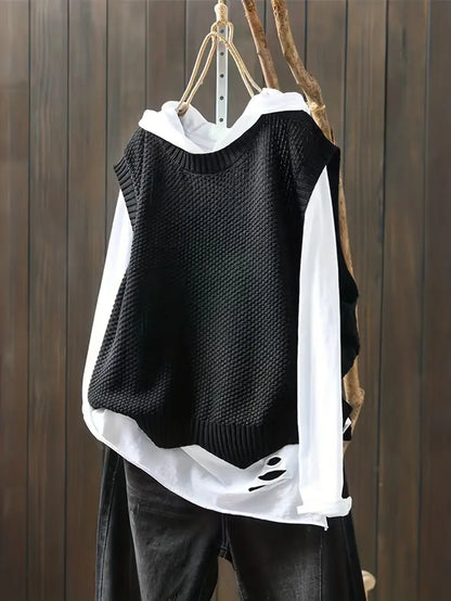 Mia – Damenpullover Rundhals Weich