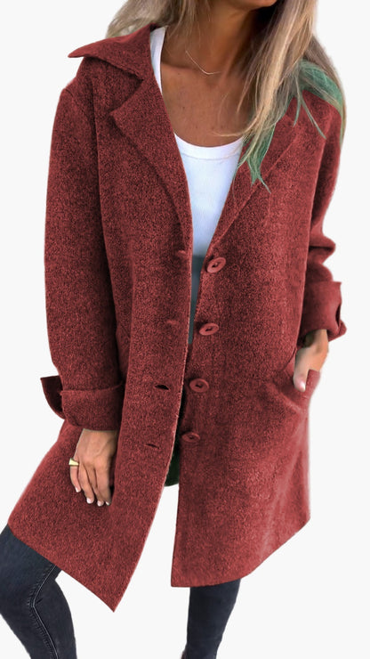 Damen Mantel Mode Oversized Stil