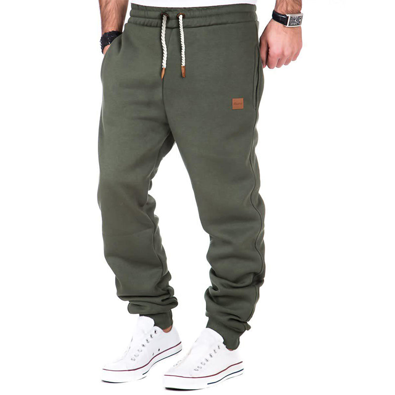 Bequeme Herren Jogginghose Weich Fleece Elastisch
