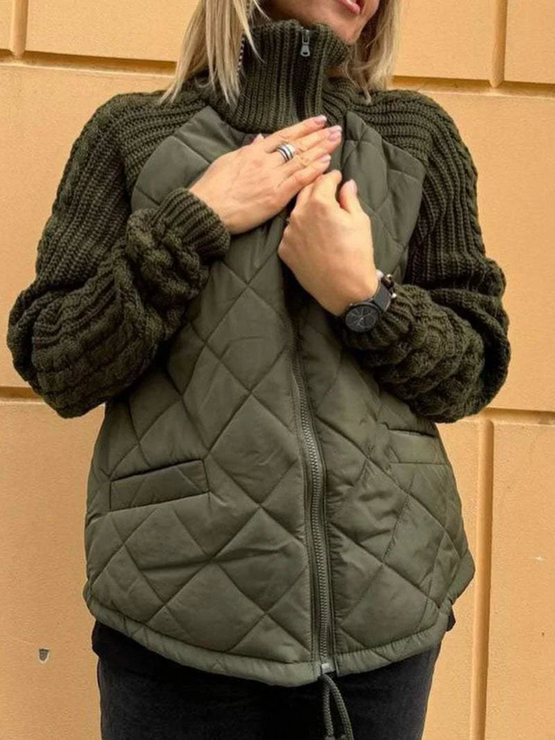 Herbstliche Strickjacke Warm Elegant