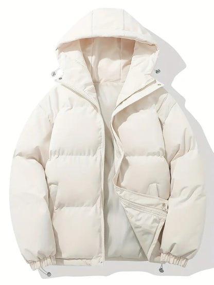 Elegante Winterjacke Damen Schlicht Stil