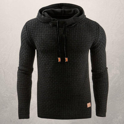 Kapuzenpullover Damen Slim Fit Weich Karomuster Lange Ärmel