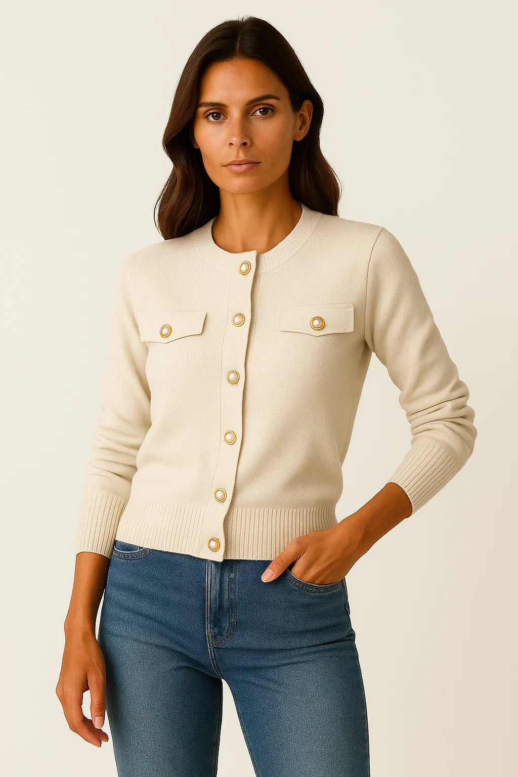 Stylische Damenjacke Langärmlig Bequem