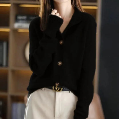 Damen Cardigan Weich Strick Modern