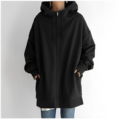 Damen Hoodie Selbstbewusst Stil