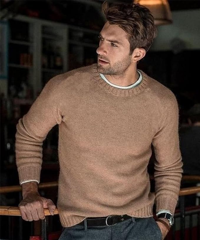 Herren Pullover Baumwolle Modern Style - IdealeKleiden