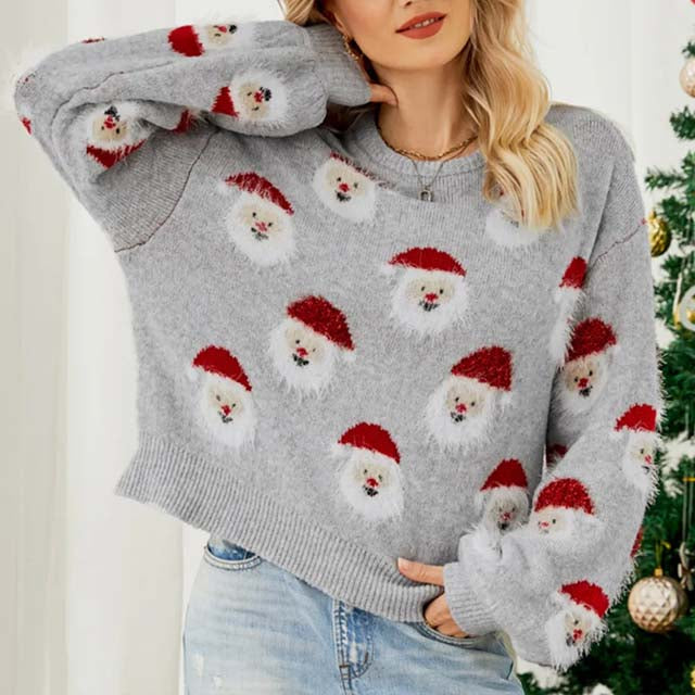 Weihnachtspullover Rentier Motiv Festlich