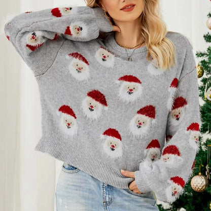 Weihnachtspullover Rentier Motiv Festlich